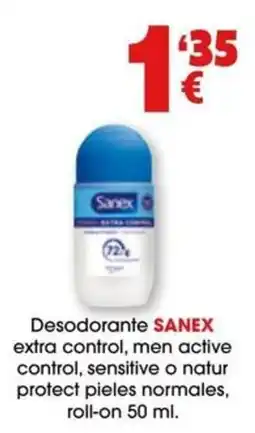 TOP Cash & Carry Sanex desodorante extra control oferta
