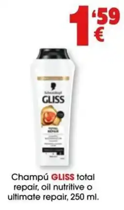 TOP Cash & Carry Schwarzkopf GLISS total repair oferta