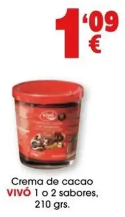TOP Cash & Carry VIVÓ crema de cacao oferta
