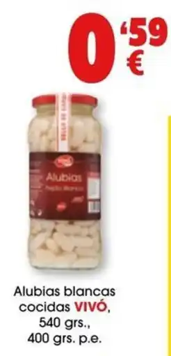 TOP Cash & Carry Vivó alubias blancas cocidas oferta