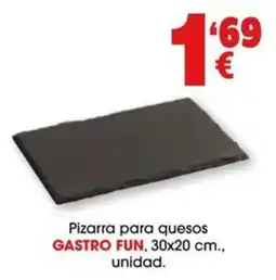 TOP Cash & Carry Gastro Fun pizarra para quesos oferta