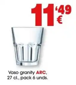 TOP Cash & Carry Vaso granity arc oferta