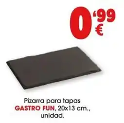 TOP Cash & Carry Gastro Fun pizarra para tapas oferta