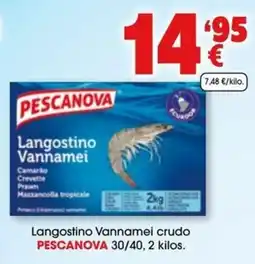 TOP Cash & Carry Pescanova langostino vannamei oferta