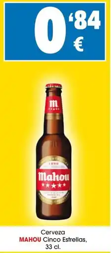 TOP Cash & Carry Mahou Cinco Estrellas oferta