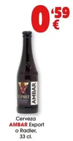 TOP Cash & Carry Ambar export o radler oferta