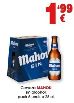 TOP Cash & Carry Mahou cerveza sin alcohol oferta