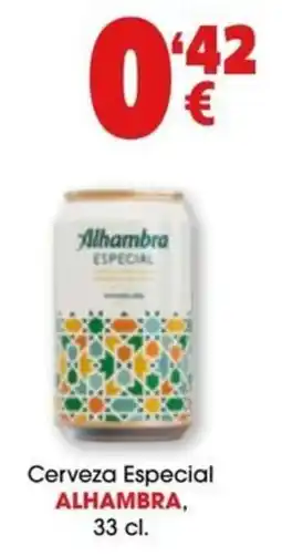 TOP Cash & Carry Alhambra cerveza especial oferta