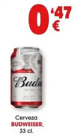 TOP Cash & Carry Budweiser cerveza oferta