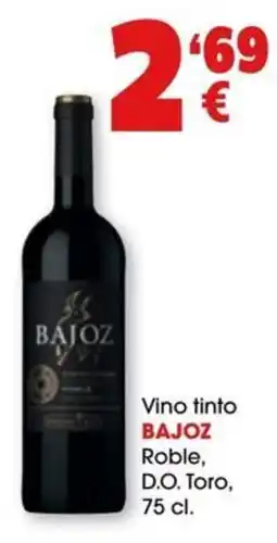 TOP Cash & Carry Bajoz vino tinto oferta