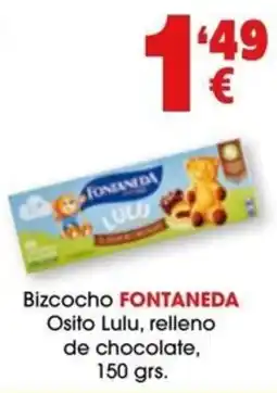 TOP Cash & Carry Fontaneda bizcocho osito lulu oferta