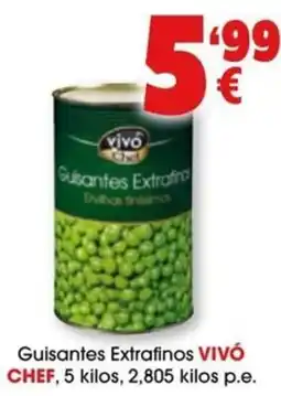 TOP Cash & Carry Guisantes Extrafinos VIVÓ oferta