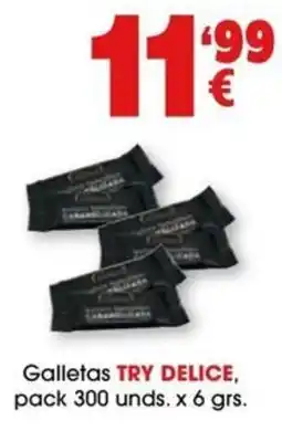 TOP Cash & Carry Galletas TRY DELICE oferta