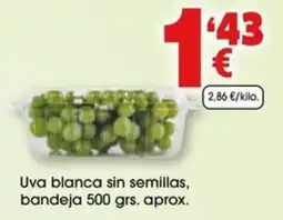 TOP Cash & Carry Uva blanca sin semillas oferta