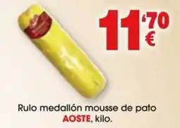 TOP Cash & Carry Aoste rulo medallón mousse de pato oferta