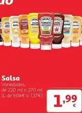 Alcampo Heinz - salsa oferta