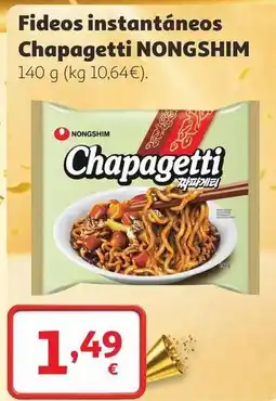 Alcampo Fideos instantaneos chapagetti oferta