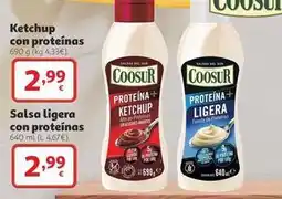 Alcampo Coosur - salsa ligera con proteinas oferta
