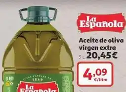 Alcampo La española - aceite de oliva virgen extra oferta