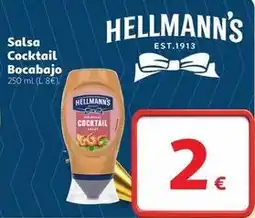Alcampo Hellmann's - salsa cocktail oferta