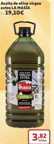 Alcampo La masía - aceite de oliva virgen extra oferta