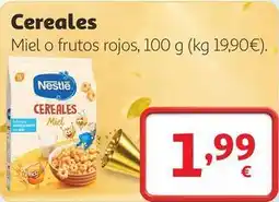 Alcampo Nestlé - cereales oferta