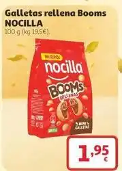 Alcampo Nocilla - galletas rellena booms oferta