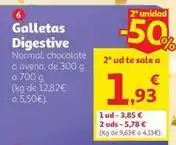 Alcampo Galletas digestive oferta
