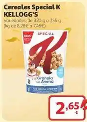 Alcampo Kellogg's - cereales special k oferta