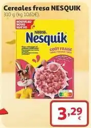 Alcampo Nesquik - cereales fresa oferta