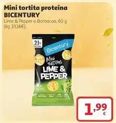 Alcampo Bicentury - mini tortita proteina oferta