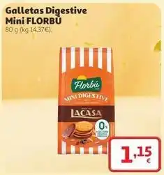 Alcampo Florbu - galletas digestive mini oferta