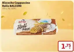 Alcampo Balconi - bizcocho cappuccino rolls oferta