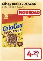 Alcampo Cola cao - crispy rocks oferta