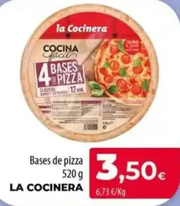 Spar La Palma la Cocinera bases de pizza oferta