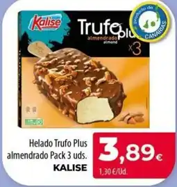 Spar La Palma Kalise Helado Trufo Plus almendrado oferta