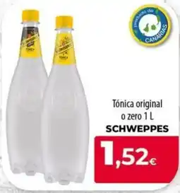 Spar La Palma Schweppes tónica original o zero oferta