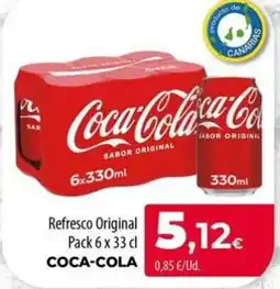 Spar La Palma Coca-Cola Refresco Original oferta