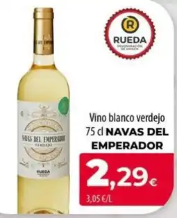 Spar La Palma Navas del Emperador vino blanco verdejo oferta