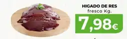 Spar La Palma Hígado de res fresco oferta