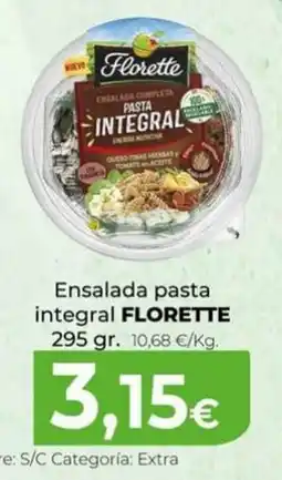 Spar La Palma Florette ensalada pasta integral oferta