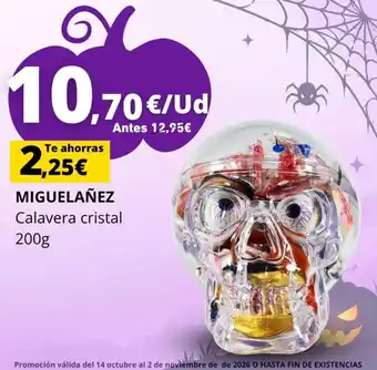 Miguelañez calavera cristal