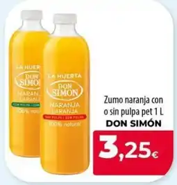 Spar La Palma Don Simón zumo naranja oferta