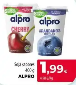 Spar La Palma Alpro soja sabores oferta