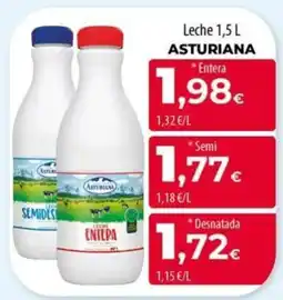 Spar La Palma Asturiana leche entera oferta