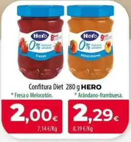 Spar La Palma Hero confitura diet oferta
