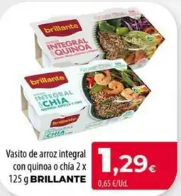 Spar La Palma brillante vasito de arroz integral con quinoa o chía oferta