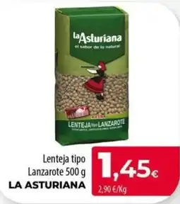 Spar La Palma La Asturiana lenteja tipo lanzarote oferta
