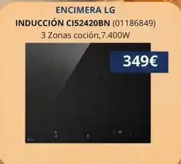 Master Cadena LG encimera inducción ci52420bn oferta