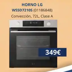 Master Cadena Horno lg wssd7210s oferta